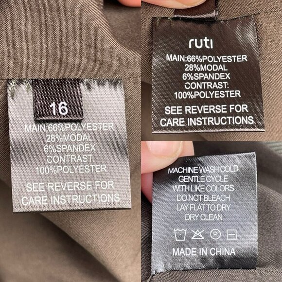 RUTI THE STRETCH SUIT CLASSIC JACKET SIZE 16 - Picture 10 of 16